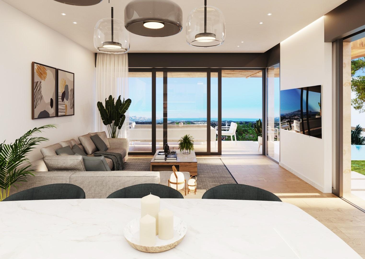 New development of single-family homes in Polop