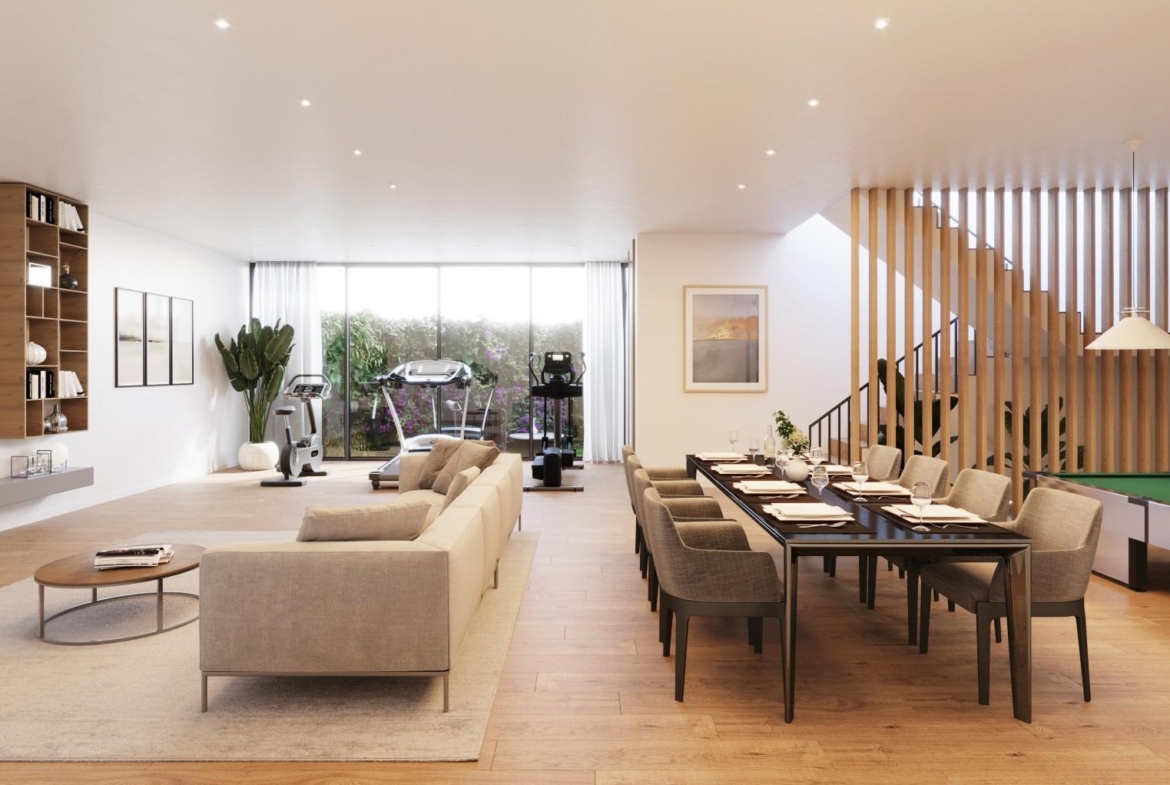 New development of single-family homes in Polop