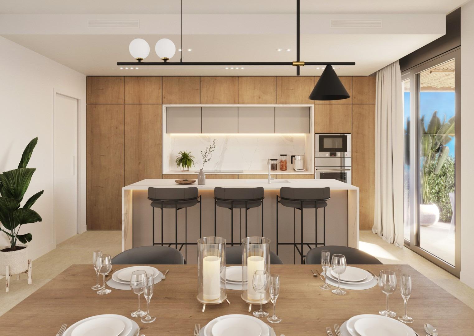 New development of single-family homes in Polop