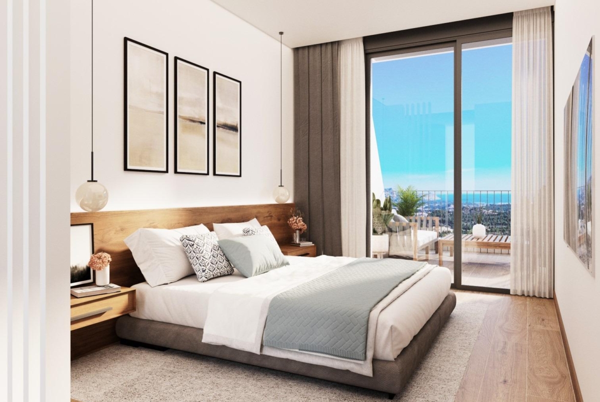 New development of single-family homes in Polop