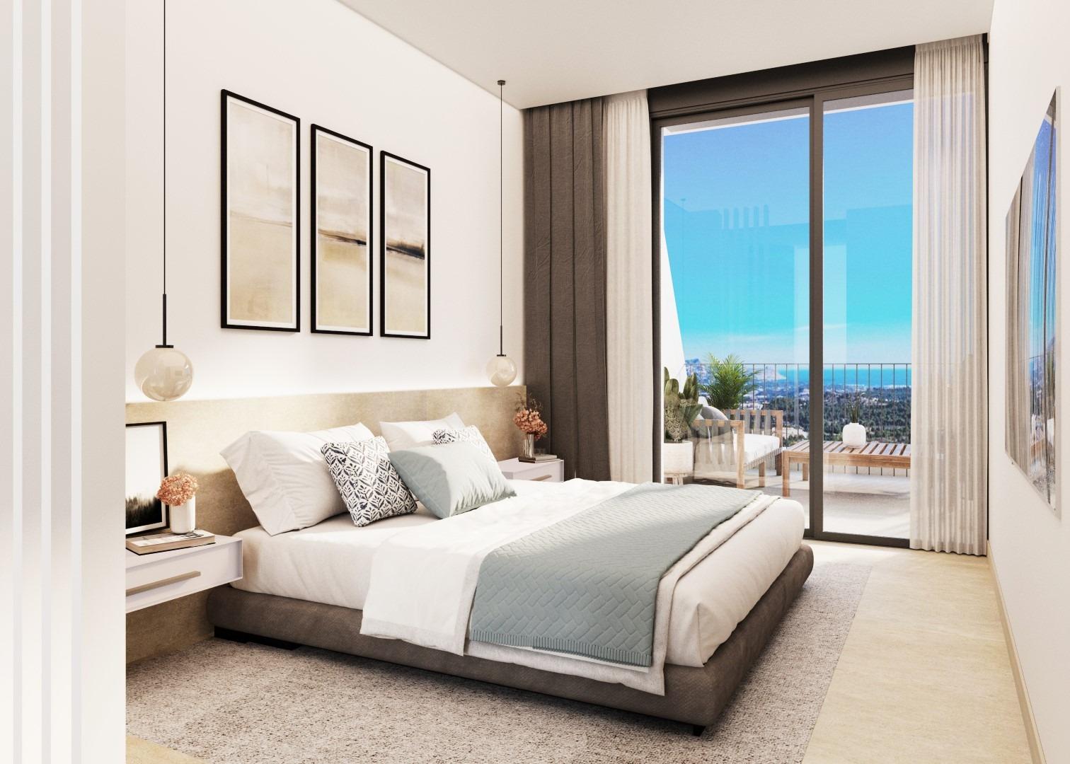 New development of single-family homes in Polop