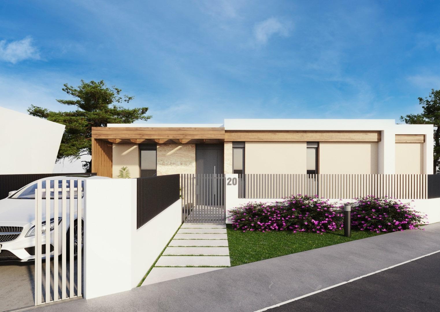 New development of single-family homes in Polop