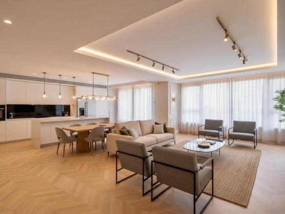 CASTELLANA LUXURY APARTMENT: 360 VIEWS & 3 PARKING SPACES