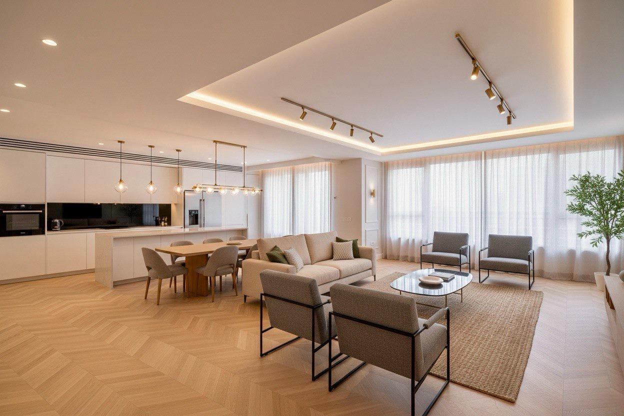 CASTELLANA LUXURY APPARTEMENT: 360 VIEWS & 3 PARKING SPACES