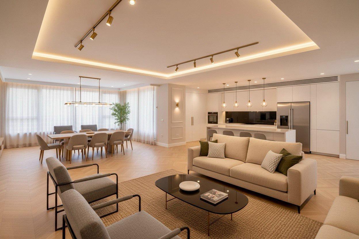 CASTELLANA LUXURY APPARTEMENT: 360 VIEWS & 3 PARKING SPACES