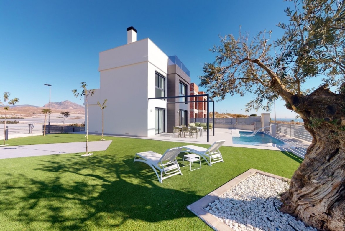 Villas de obra nueva con piscina privada