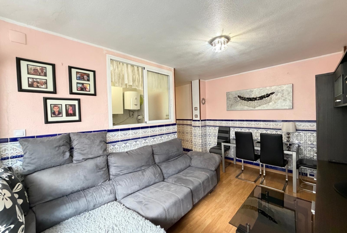 APARTMENT 500 METERS FROM PLAYA DEL CURA WITH A SURFACE OF 44 M2. 1 BEDROOM. 1 BATHROOM.