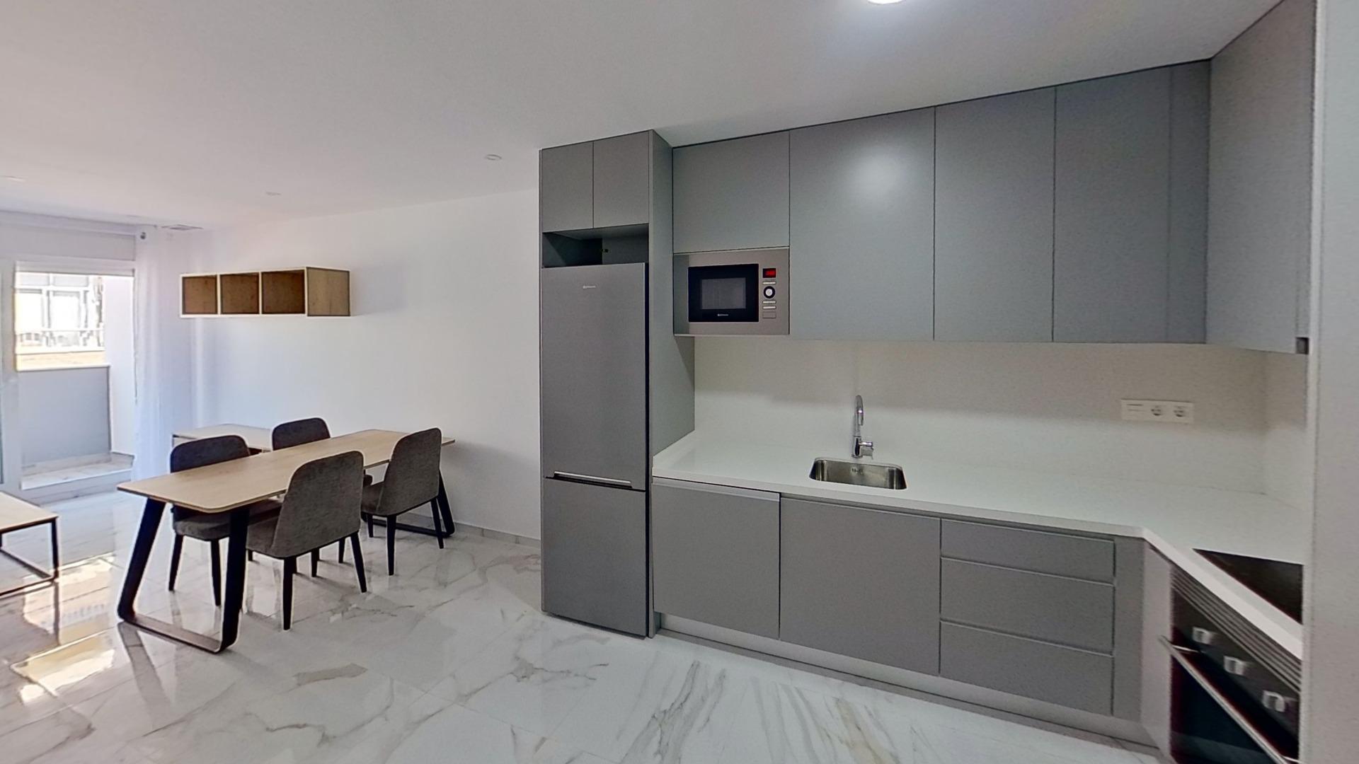 14-1-6 Exclusive Apartment in the Heart of Torrevieja 🌊🏖️ 2 Bedrooms 1 Bathroom BBQ Solarium with Sea Views