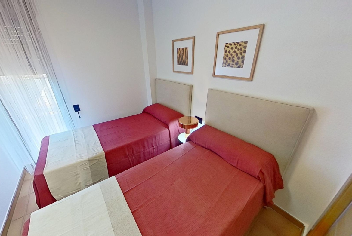 Mooi appartement met groot terras, 2 slaapkamers, 2 badkamers op 500m van Archena spa en uitzicht op de bergen