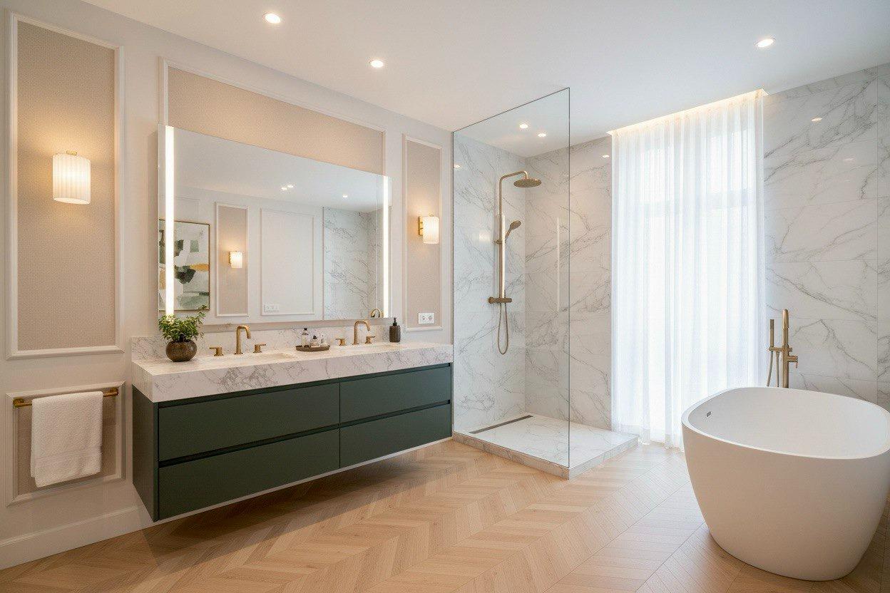 14-17-7 LUXE APPARTEMENT IN CHUECA: SAUNA, LOUNGE BAR, 5 BEDROMEN
