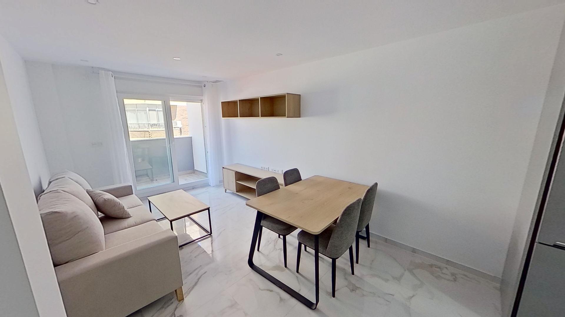 14-3-6 Exclusive Apartment in the Heart of Torrevieja 🌊🏖️ 2 Bedrooms 1 Bathroom BBQ Solarium with Sea Views