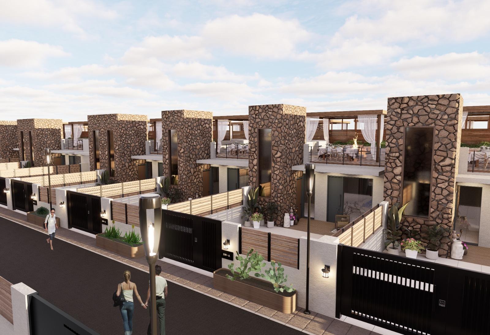 VILLA DE LUJO EN (LA PINILLA) MURCIA. PISCINA. 2 DORM. 2 BAÑOS. PARCELA 150 M2. SOLARIUM 44 M2.