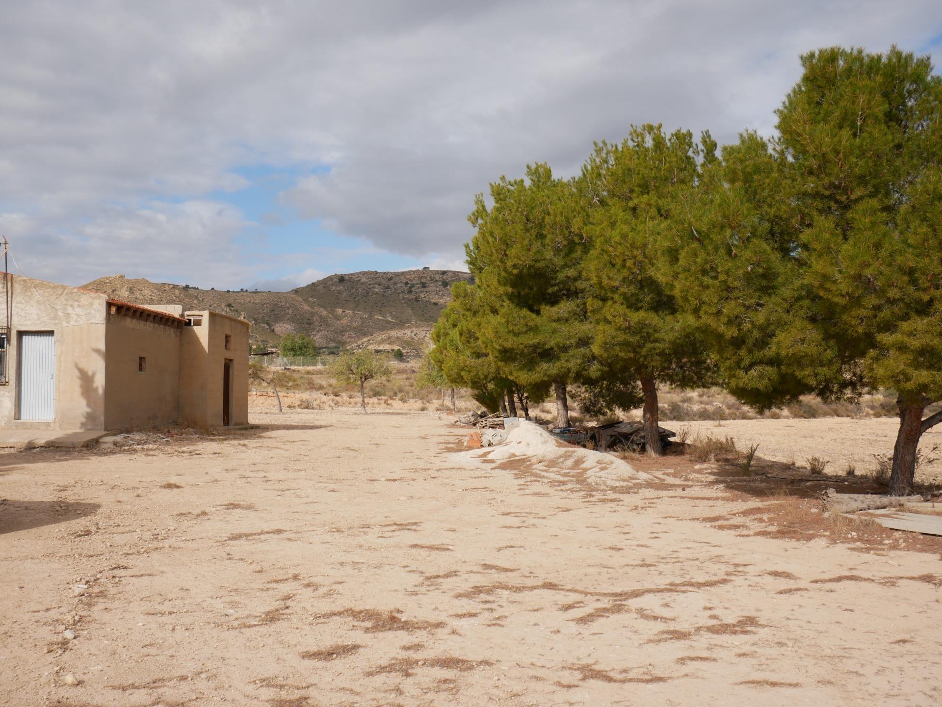 16-11 CASA CON TERRENO EN ZONA EL SALADO, ABANILLA