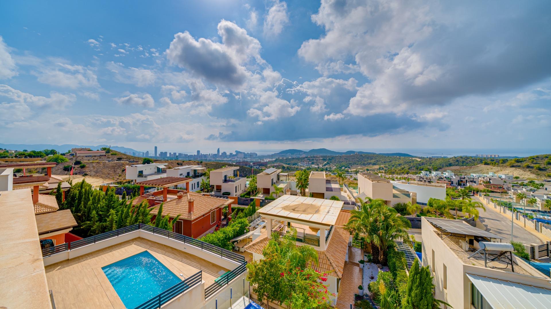 16-16-2 Modern Villa with sea views from all rooms in Balcón de Finestrat