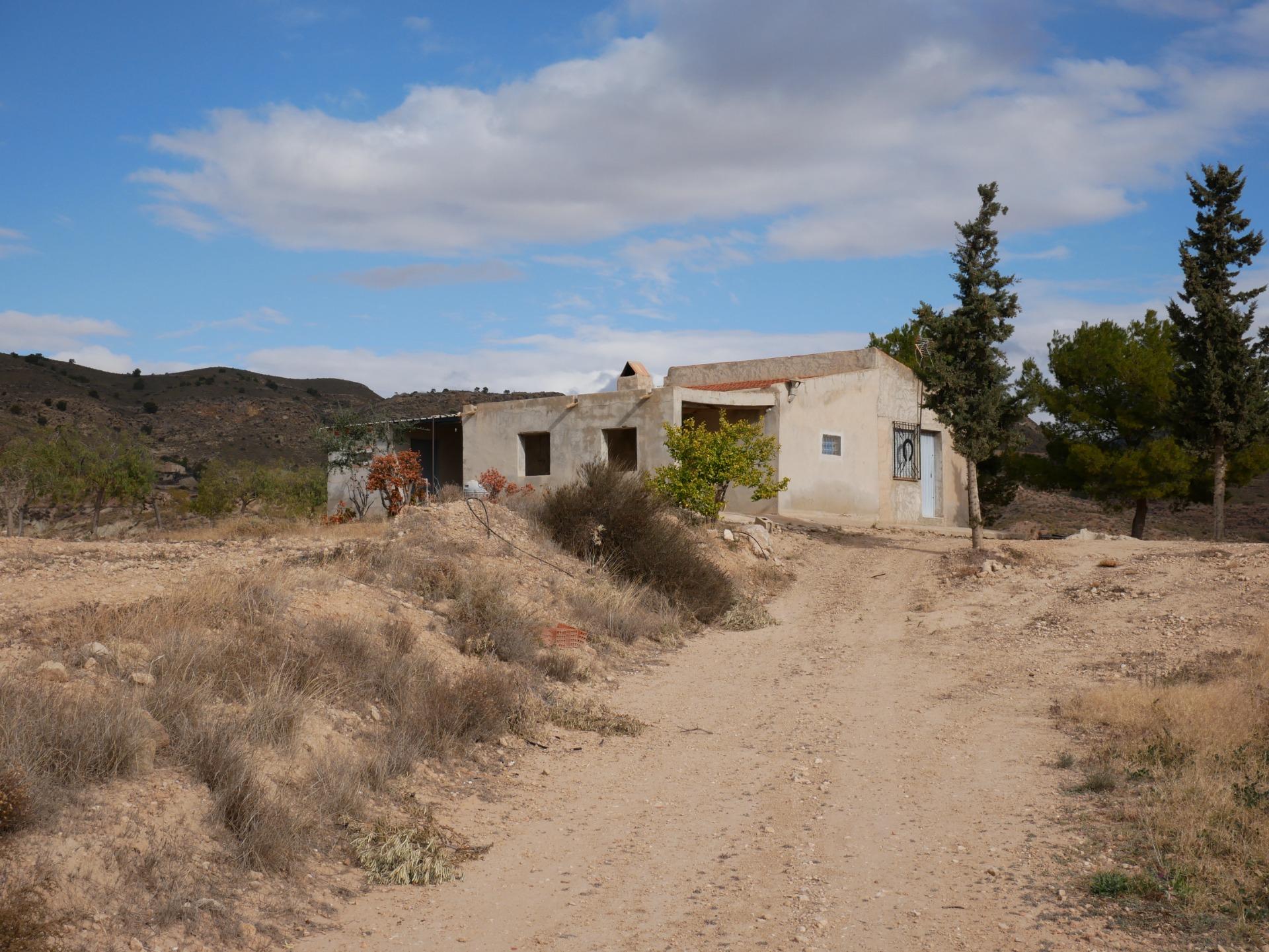 16-2 CASA CON TERRENO EN ZONA EL SALADO, ABANILLA