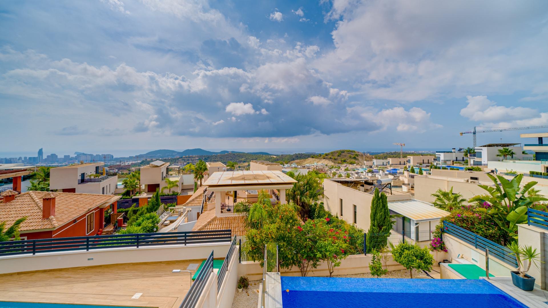 16-22-2 Modern Villa with sea views from all rooms in Balcón de Finestrat