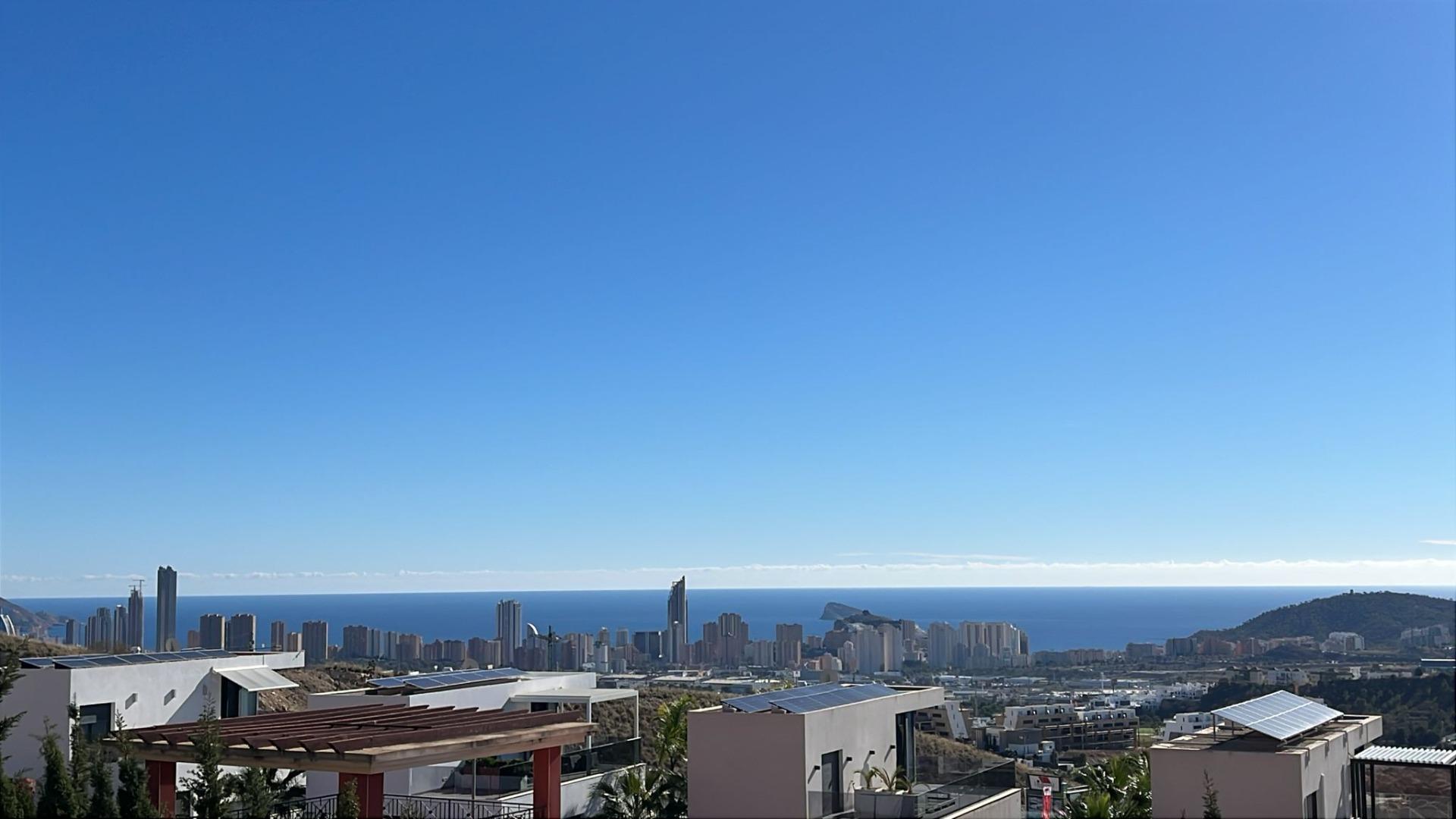16-3-2 Modern Villa with sea views from all rooms in Balcón de Finestrat