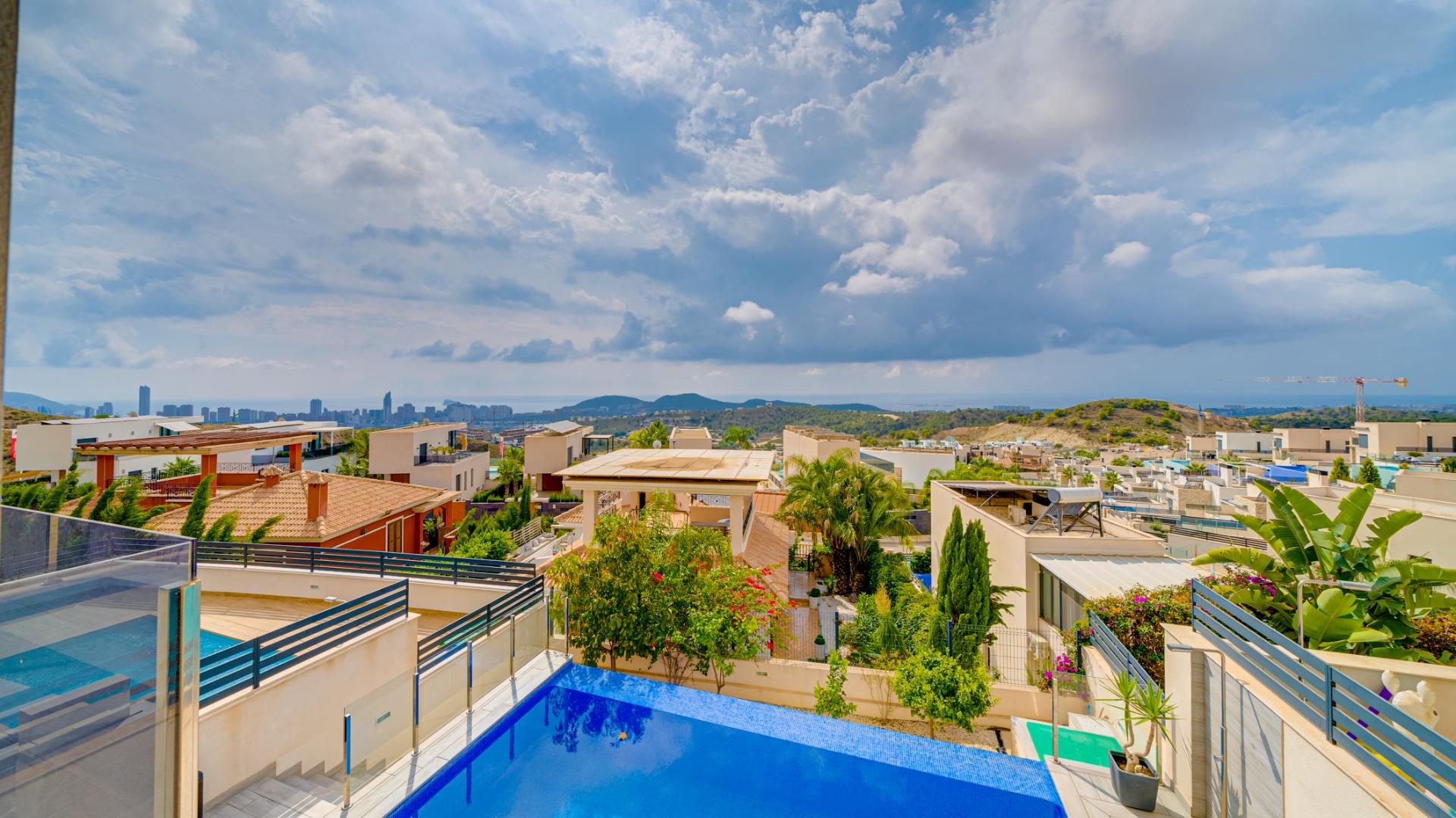 16-32-2 Modern Villa with sea views from all rooms in Balcón de Finestrat