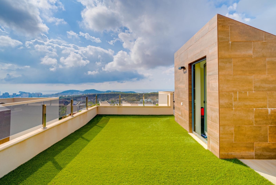 Modern Villa with sea views from all rooms in Balcón de Finestrat