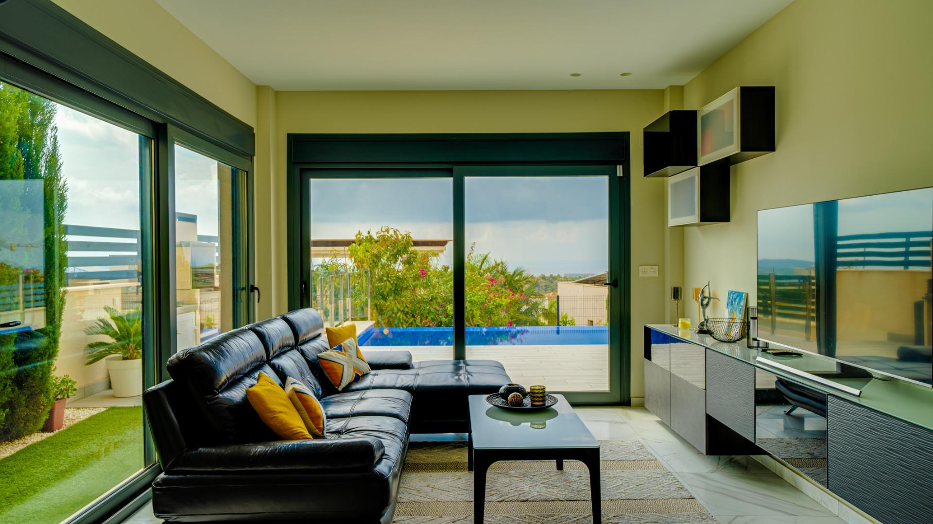 16-35-2 Modern Villa with sea views from all rooms in Balcón de Finestrat