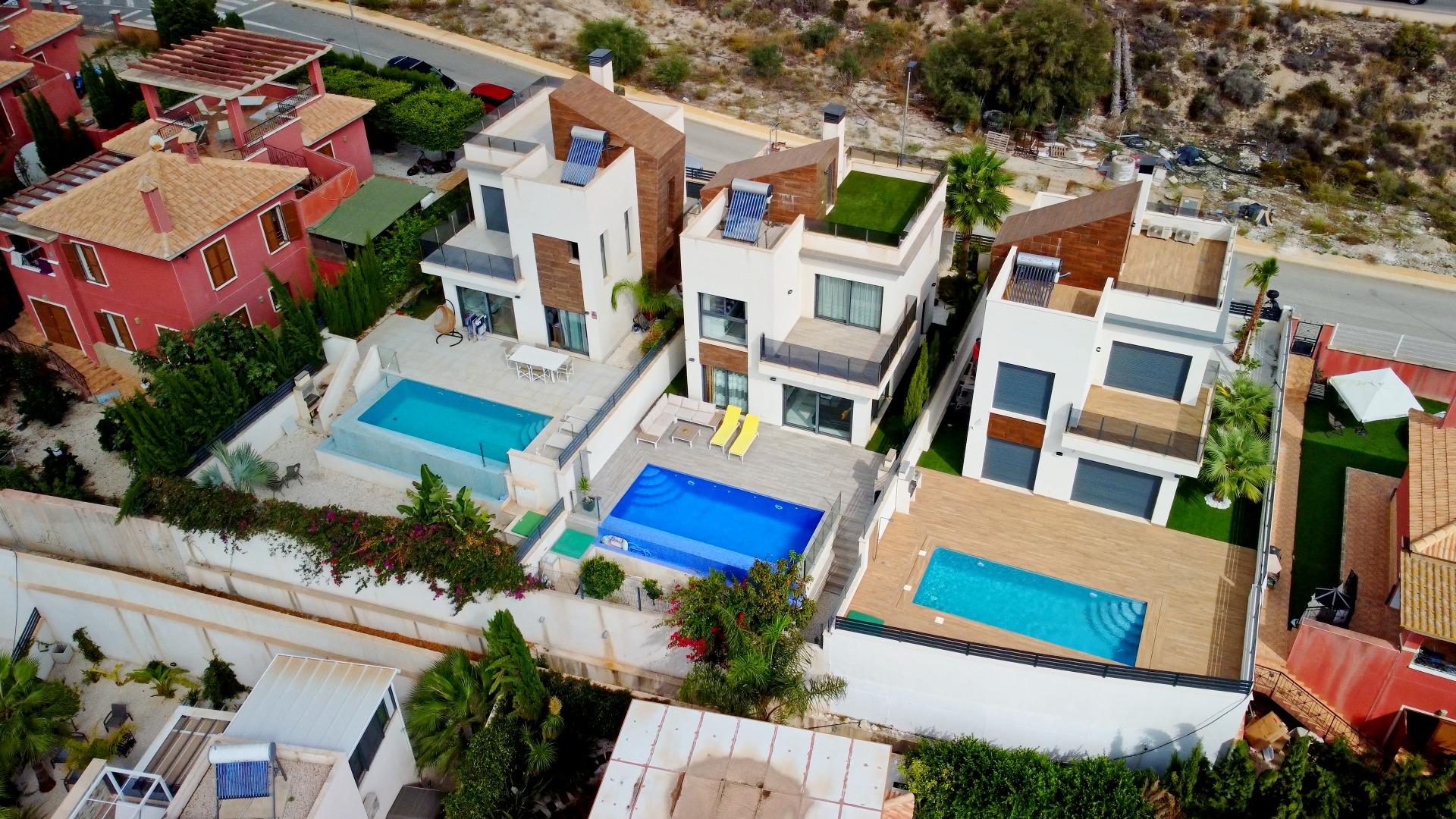 16-5-2 Modern Villa with sea views from all rooms in Balcón de Finestrat