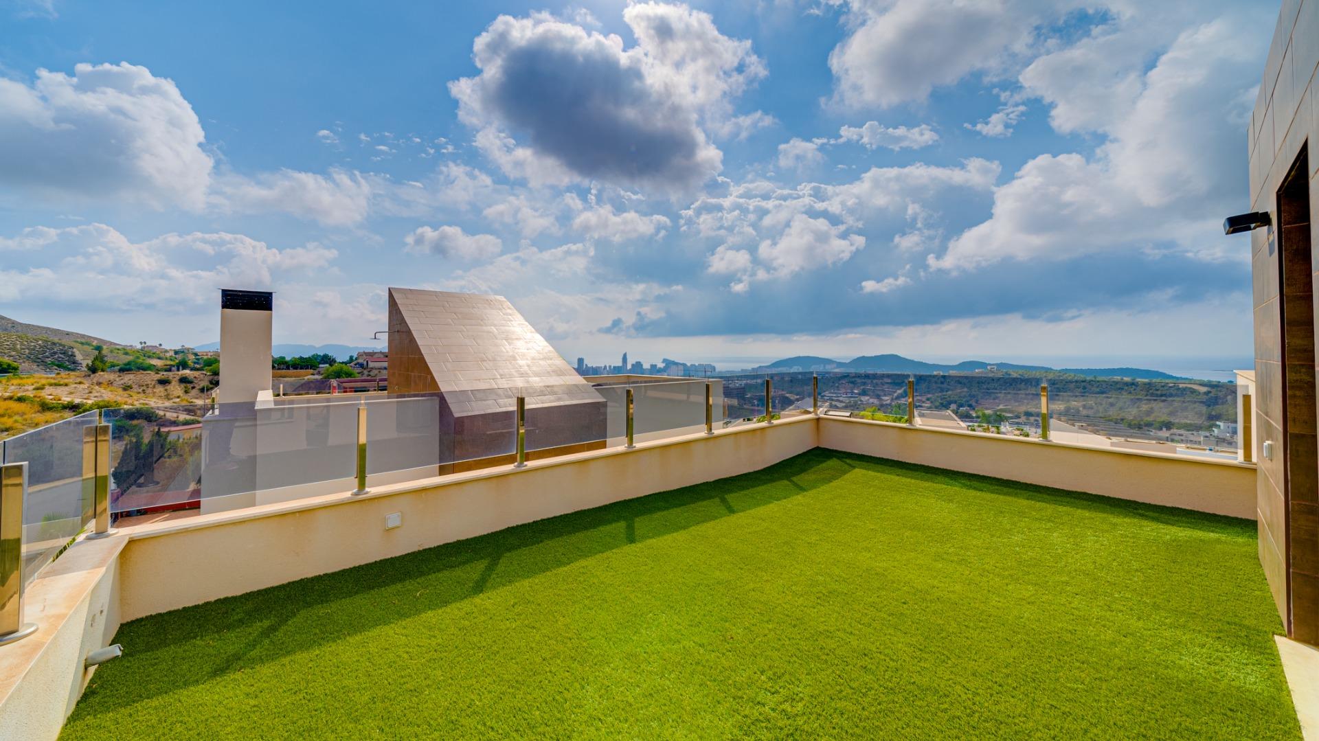 16-52-1 Modern Villa with sea views from all rooms in Balcón de Finestrat