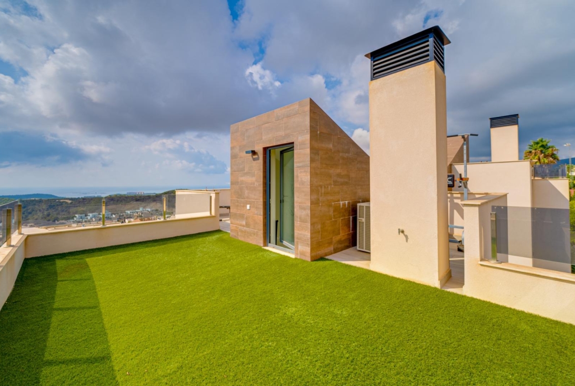 Modern Villa with sea views from all rooms in Balcón de Finestrat