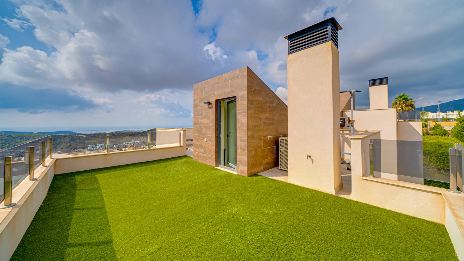 16-54-1 Modern Villa with sea views from all rooms in Balcón de Finestrat