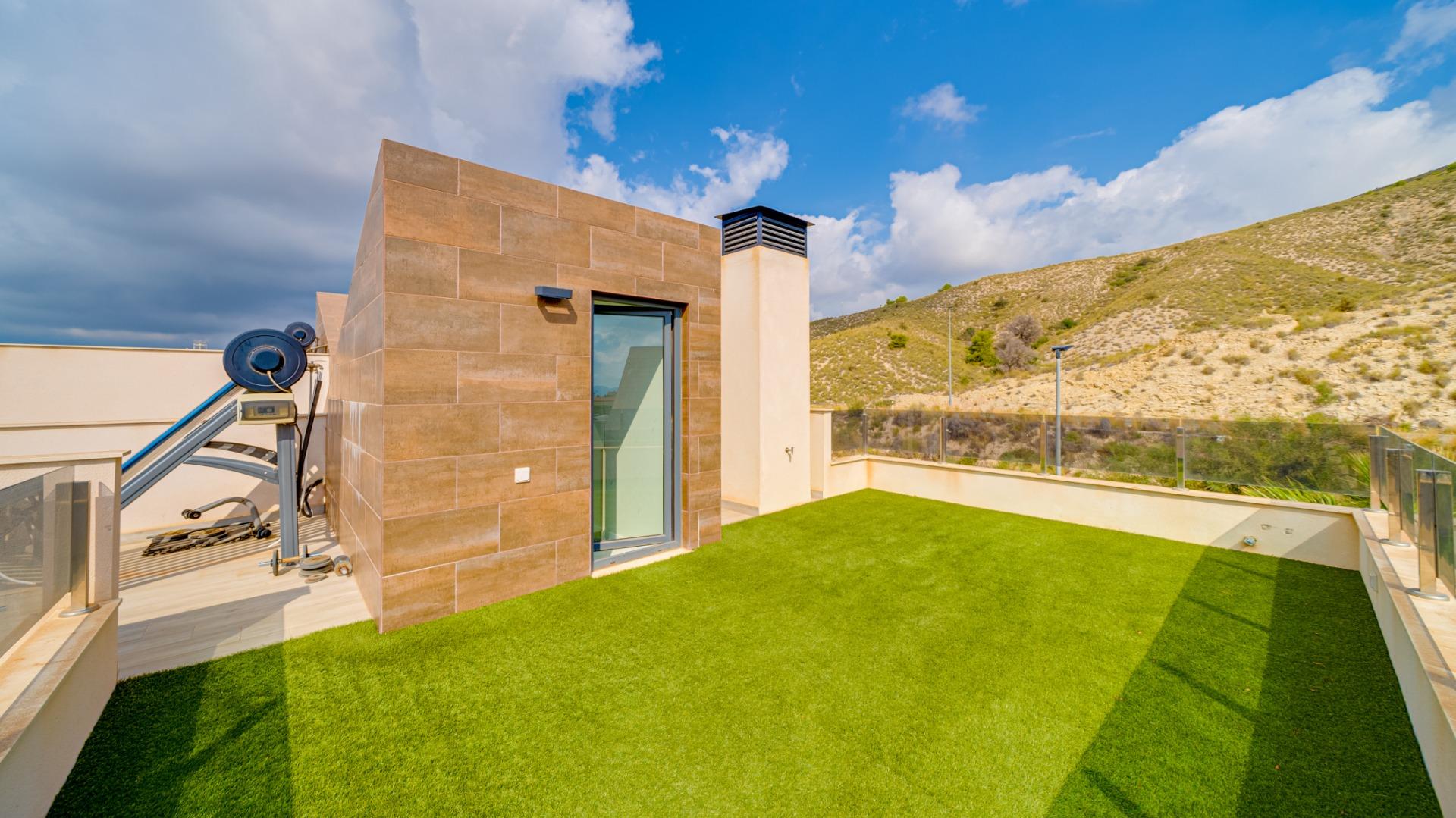 16-56-1 Modern Villa with sea views from all rooms in Balcón de Finestrat