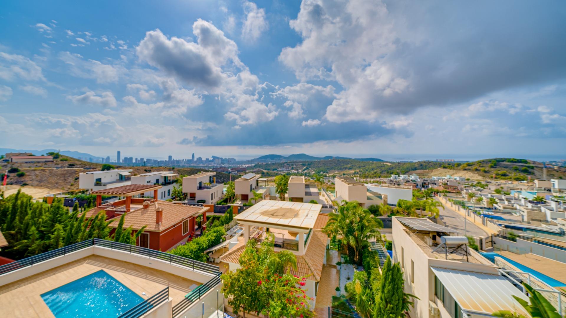16-58-1 Modern Villa with sea views from all rooms in Balcón de Finestrat