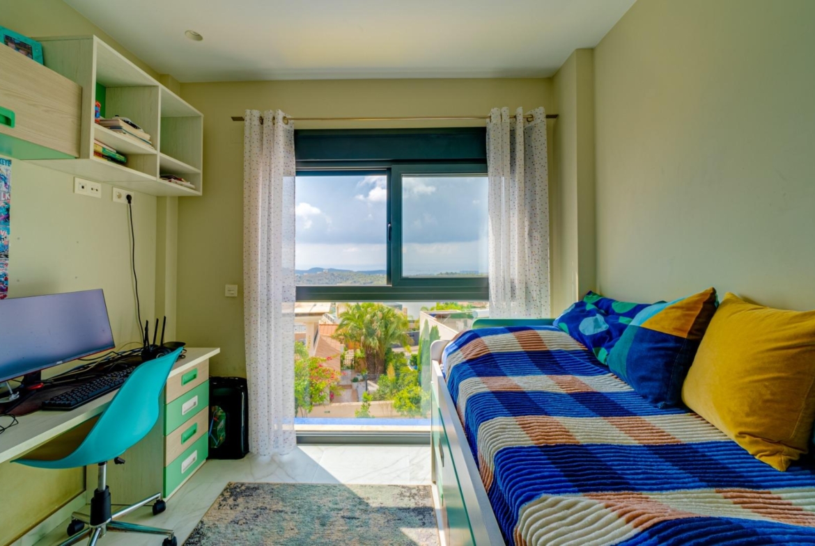 Modern Villa with sea views from all rooms in Balcón de Finestrat
