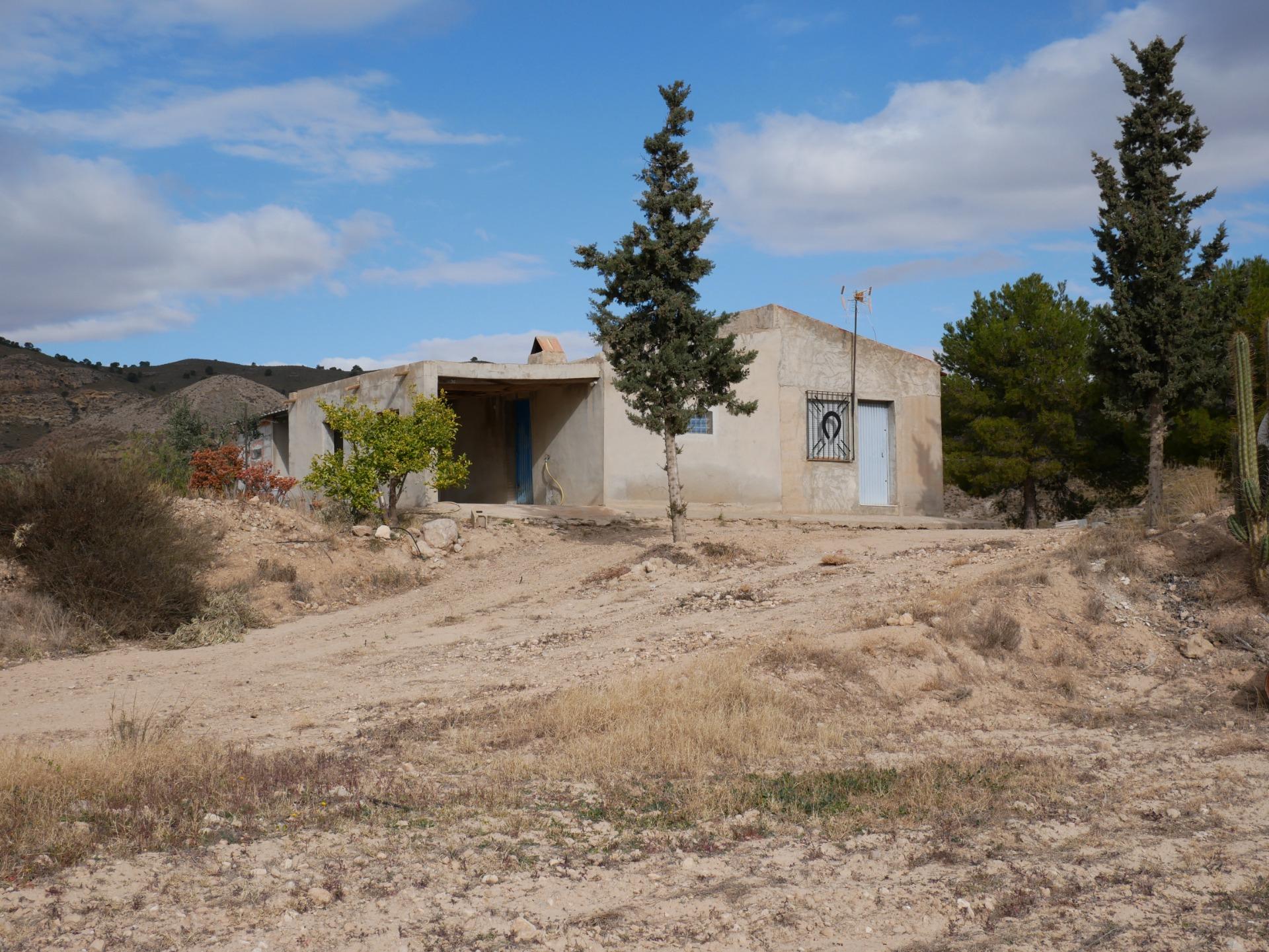 16-9 CASA CON TERRENO EN ZONA EL SALADO, ABANILLA