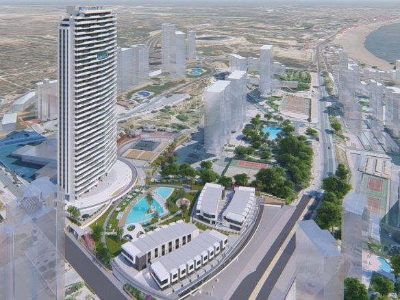 Apartments with spectacular views and great location in Benidorm