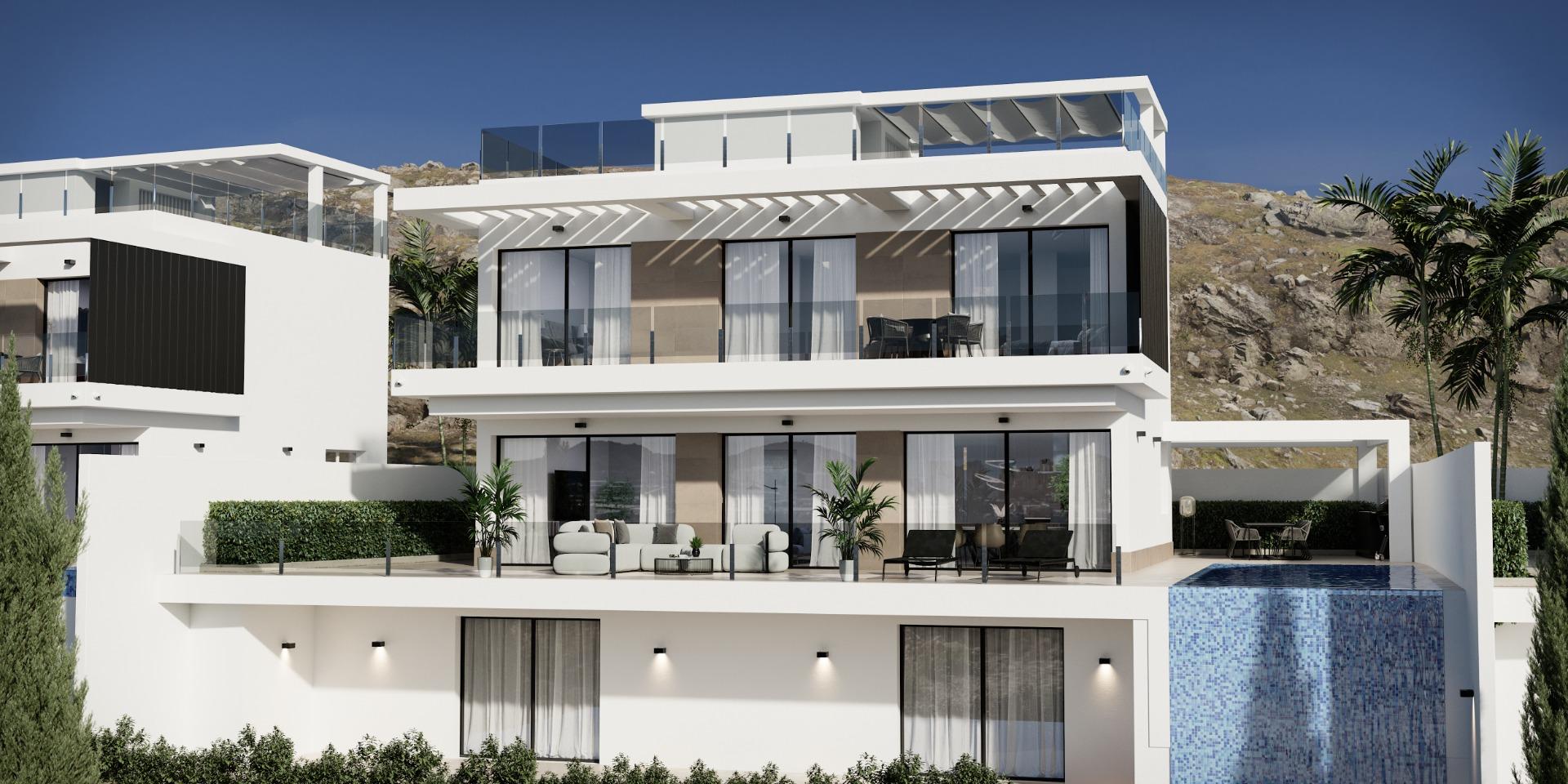 Unieke villa’s met prachtig uitzicht op zee in Finestrat