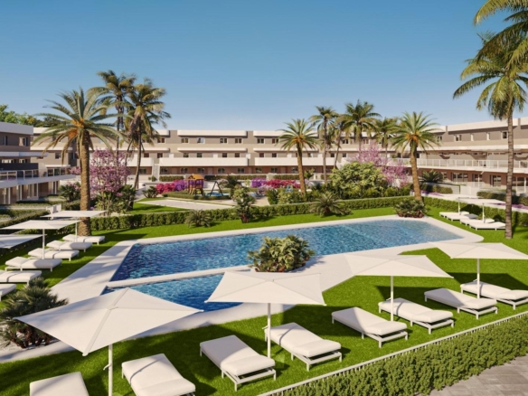 New apartments with garage and storage room in Alenda Golf
