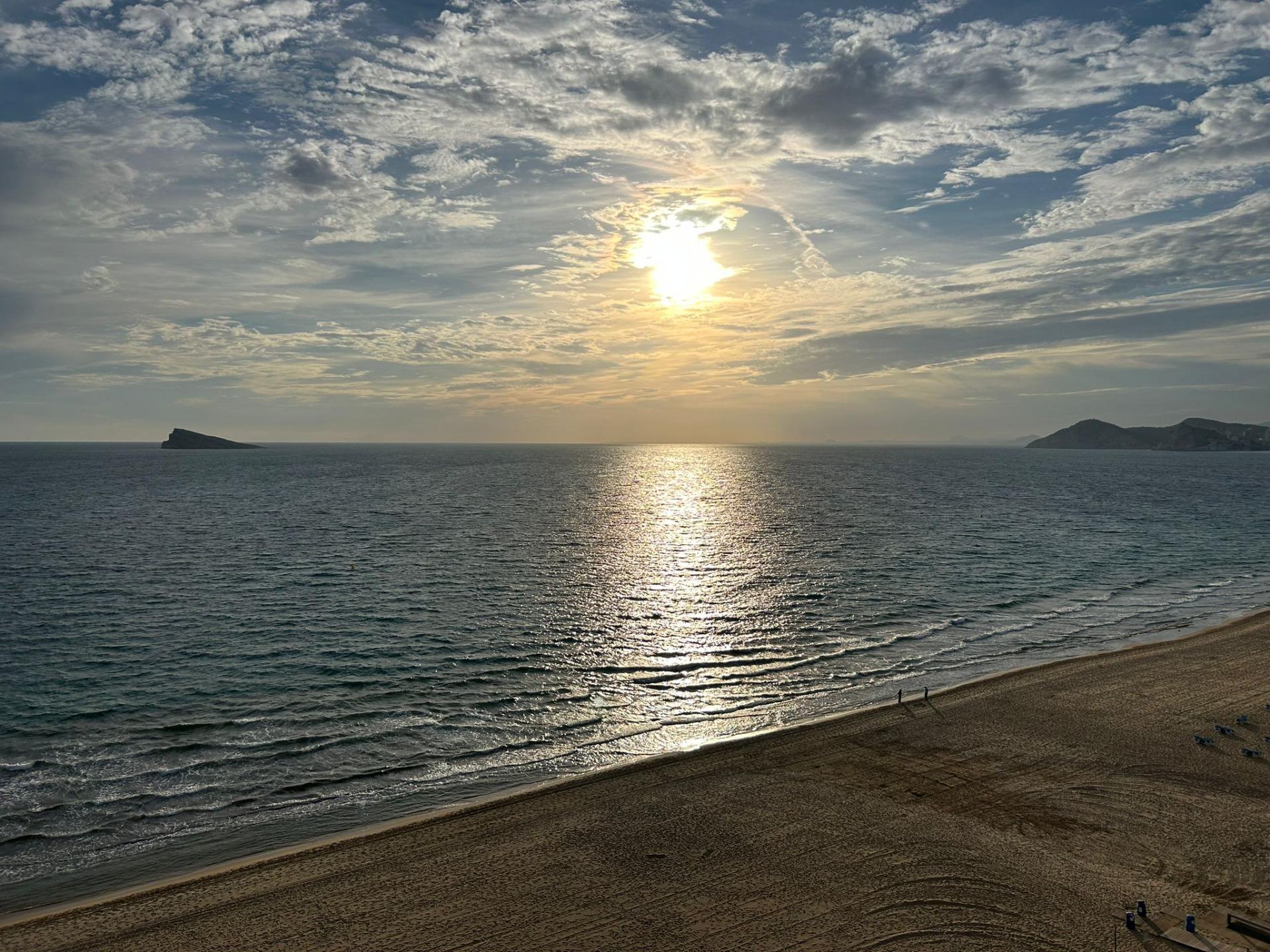Droom appartement aan het strand van Levante Beach, Benidorm
