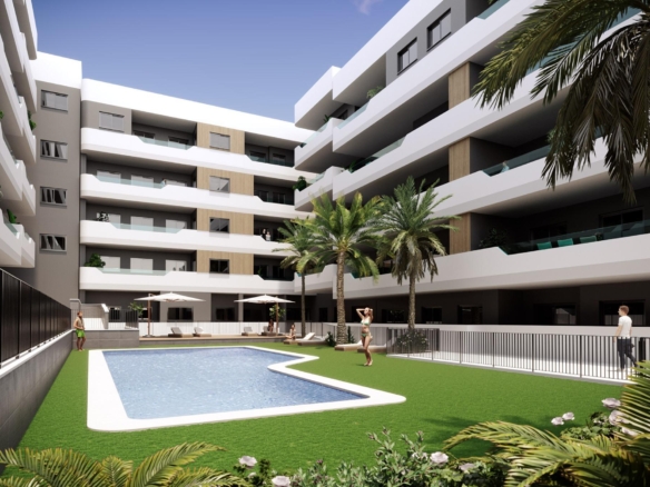 Modern Apartment in Santa Pola with Sea Views