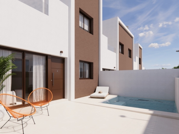 Brand new townhouses in Pilar de La Horadada