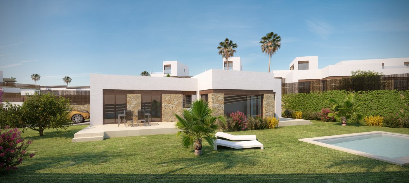 2-1-29 Villas con piscina privada en Balcón de Finestrat, Benidorm