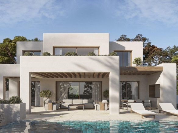 🌊 Luxury Villa with Sea Views in La Fustera – Benissa