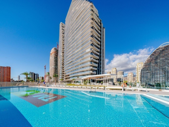 Stunning apartment in Sunset Cliffs, Benidorm