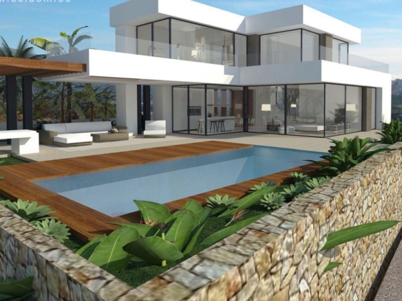 Plot for sale with sea views in Finestrat – possibility to build a dream villa