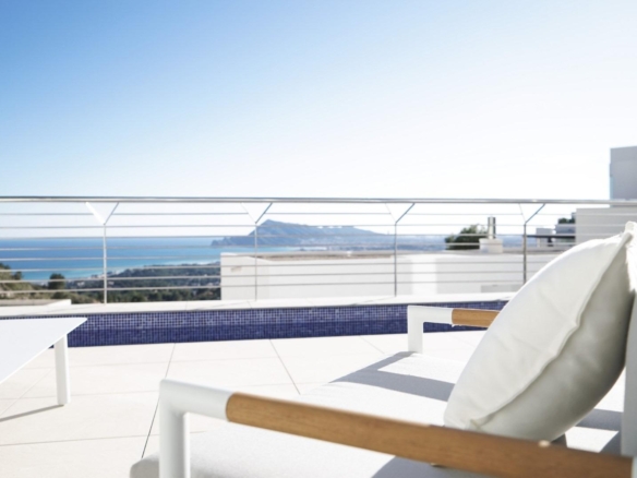 Luxury villa with sea views in Sierra de Altea