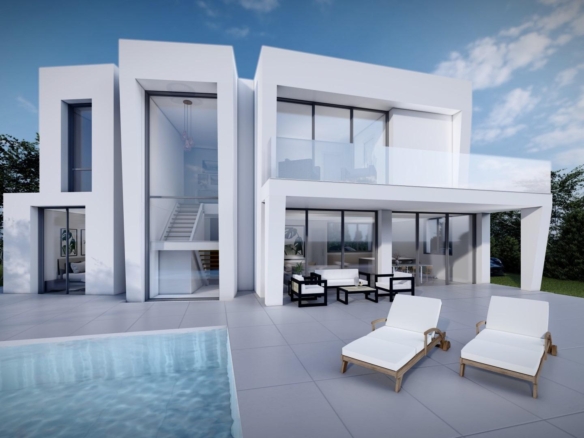 Luxury villa with its own pool
