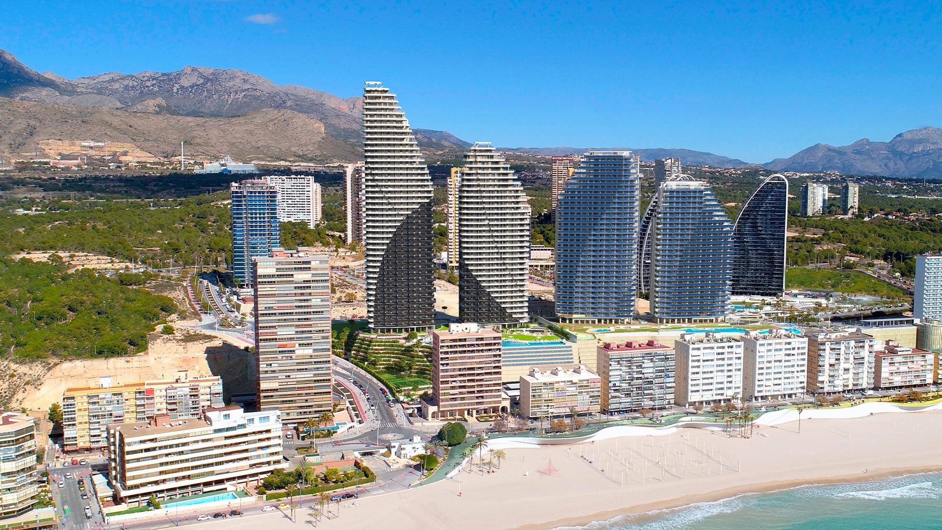 2-1-58 New construction apartments in Poniente beach, Benidorm