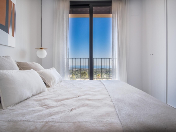 Brand new independent villas with sea views at Polop