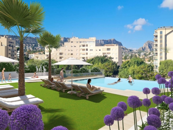 New 2 or 3 bedroom apartments next to the sea