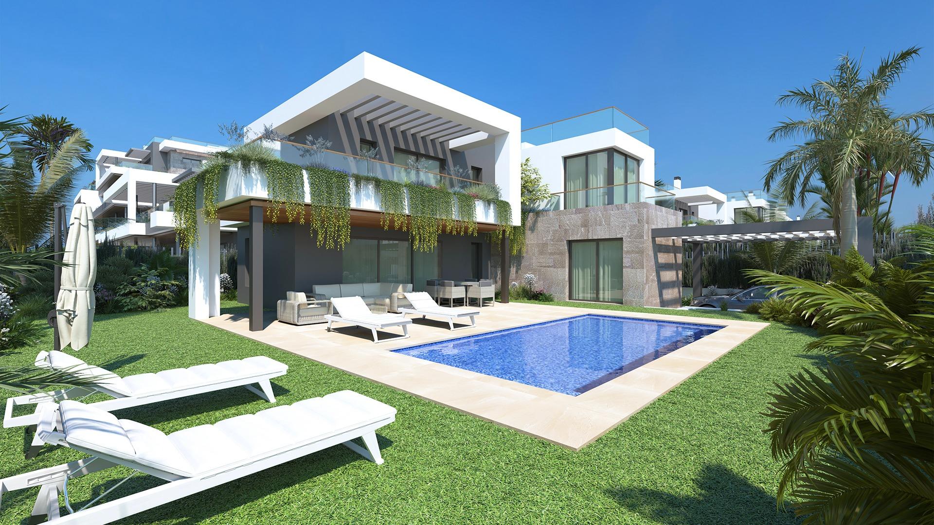 2-1-94 Apartments, bungalows, semi-detached and detached villas with wonderful communal areas in Torrevieja