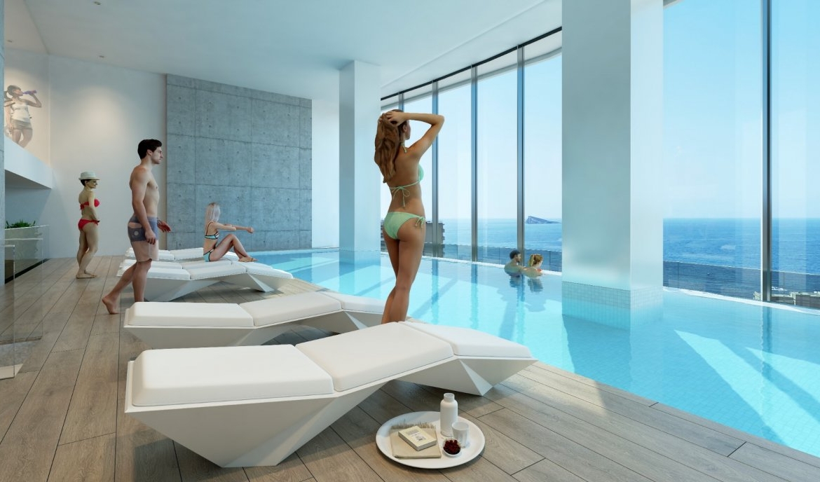 Apartments with spectacular views and great location in Benidorm
