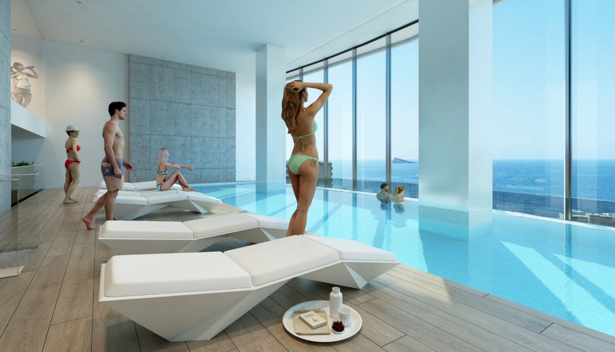 2-10-1 Apartments with spectacular views and great location in Benidorm